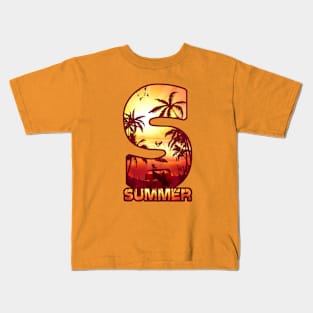 S for Summer Kids T-Shirt